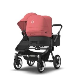 Bugaboo Donkey 5 Duo Graphite - Midnight Black - Sunrise Red 2 Bugaboo Donkey 5 Duo Graphite - Midnight Black - Sunrise Red -Babyproducten Verkoopwinkel bugaboo donkey duo graphite midnight black sunrise red 5