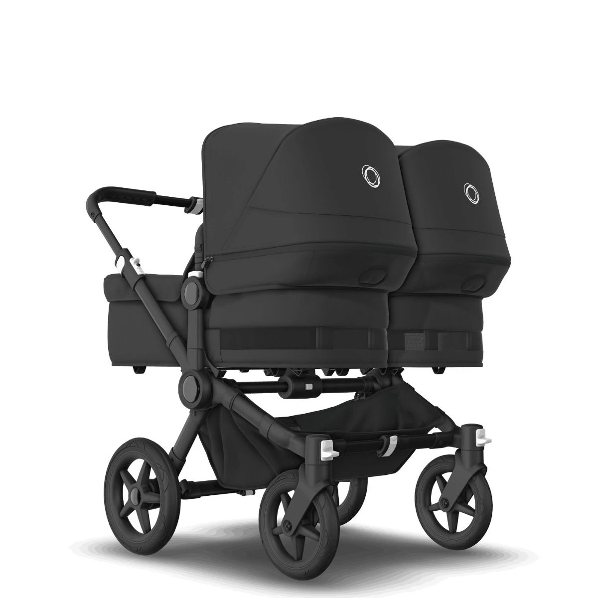 Bugaboo Donkey 5 Twin Black - Midnight Black - Midnight Black Bugaboo Donkey 5 Twin Black - Midnight Black - Midnight Black -Babyproducten Verkoopwinkel bugaboo donkey duo twin black midnight black midnight black 1
