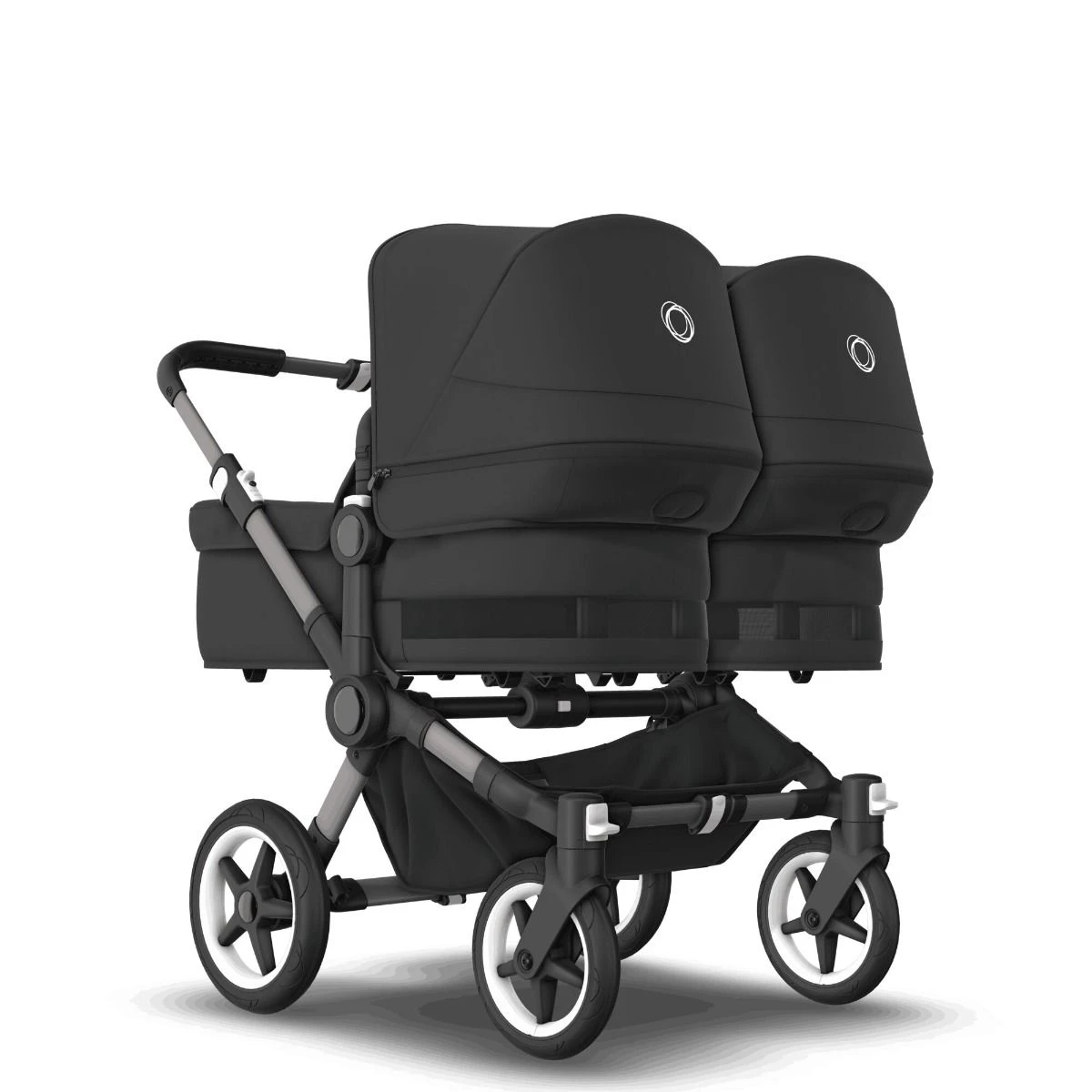 Bugaboo Donkey 5 Twin Graphite - Midnight Black - Midnight Black Bugaboo Donkey 5 Twin Graphite - Midnight Black - Midnight Black -Babyproducten Verkoopwinkel bugaboo donkey duo twin graphite midnight black midnight black 1
