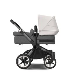Bugaboo Donkey 5 Twin Graphite - Grey Melange - Misty White -Babyproducten Verkoopwinkel bugaboo donkey twin graphite grey melange misty white 1