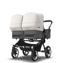 Bugaboo Donkey 5 Twin Graphite - Grey Melange - Misty White