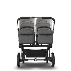 Bugaboo Donkey 5 Twin Graphite - Grey Melange - Misty White -Babyproducten Verkoopwinkel bugaboo donkey twin graphite grey melange misty white 4