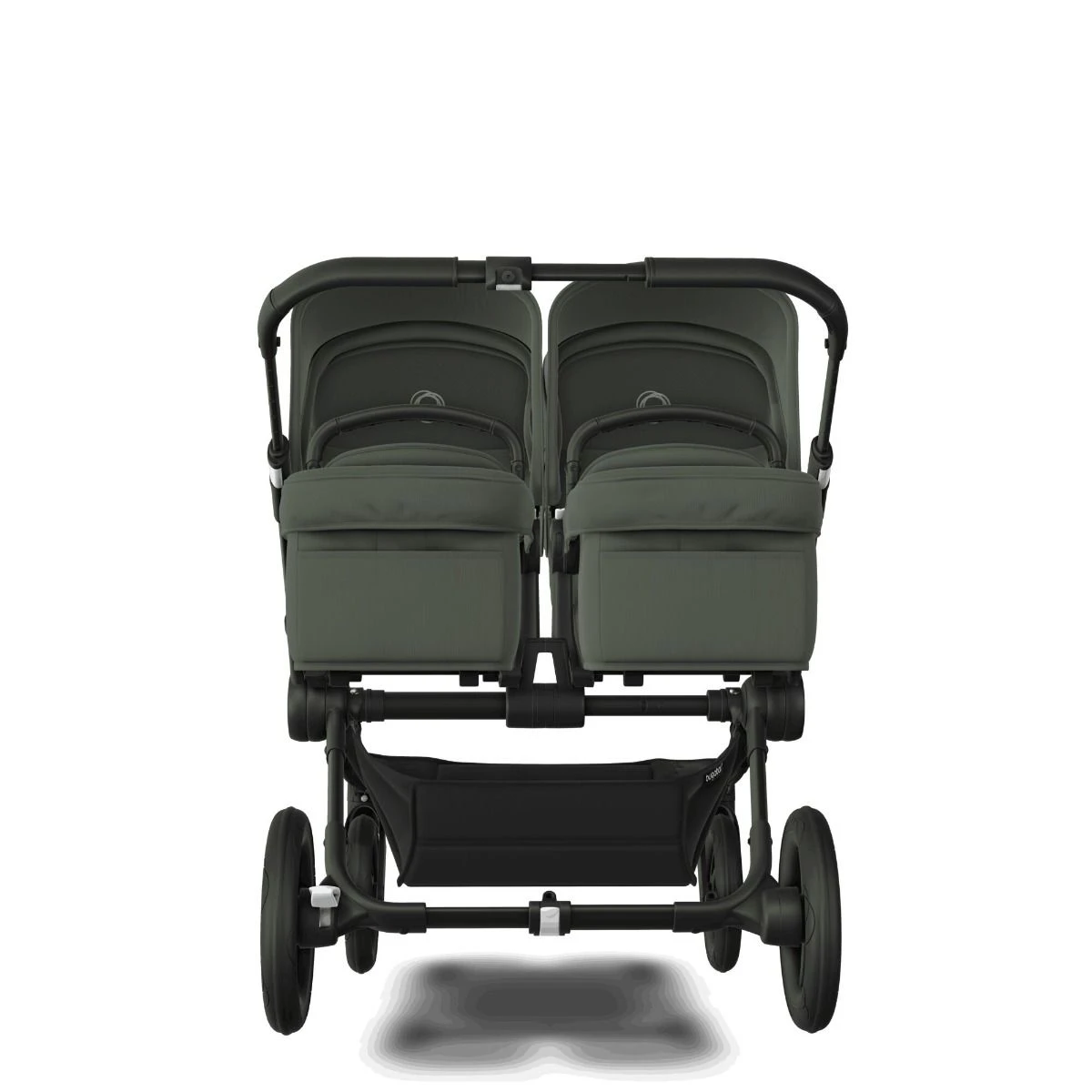 Bugaboo Donkey 5 Twin Black - Forest Green - Forest Green -Babyproducten Verkoopwinkel bugaboo donkey 5 twin black forest green forest green 9