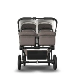 Bugaboo Donkey 5 Twin Black - Mineral Taupe -Babyproducten Verkoopwinkel bugaboo donkey 5 twin black mineral taupe 6