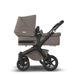 Bugaboo Donkey 5 Twin Black - Mineral Taupe -Babyproducten Verkoopwinkel bugaboo donkey 5 twin black mineral taupe 9