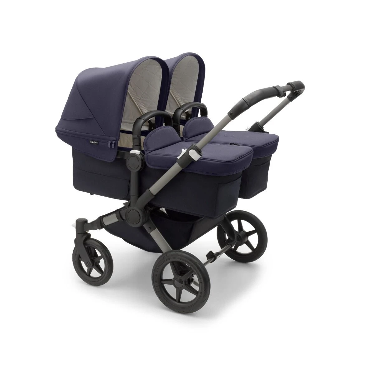 Bugaboo Donkey 5 Twin Graphite - Classic Dark Navy Bugaboo Donkey 5 Twin Graphite - Classic Dark Navy -Babyproducten Verkoopwinkel bugaboo donkey 5 twin graphite classic dark navy
