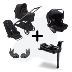 Bugaboo Dragonfly 3-in-1 Bundel Graphite-Midnight Black