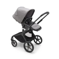 Bugaboo Fox 5 Black - Grey Melange - Grey Melange -Babyproducten Verkoopwinkel bugaboo fox 5 black grey melange grey melange 2