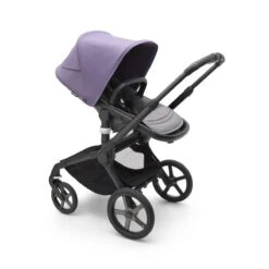 Bugaboo Fox 5 Newborn Bundel Black - Grey Melange - Customize Yourself -Babyproducten Verkoopwinkel bugaboo fox 5 black grey melange astro purple 10