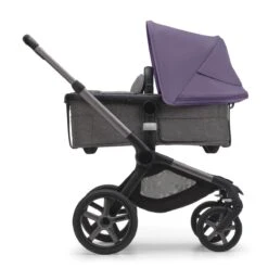 Bugaboo Fox 5 Newborn Bundel Graphite - Grey Melange - Customize Yourself -Babyproducten Verkoopwinkel bugaboo fox 5 black grey melange astro purple 20