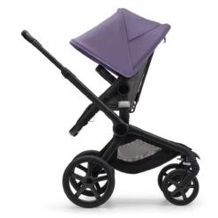 Bugaboo Fox 5 Newborn Bundel Black - Grey Melange - Customize Yourself -Babyproducten Verkoopwinkel bugaboo fox 5 black grey melange astro purple 7