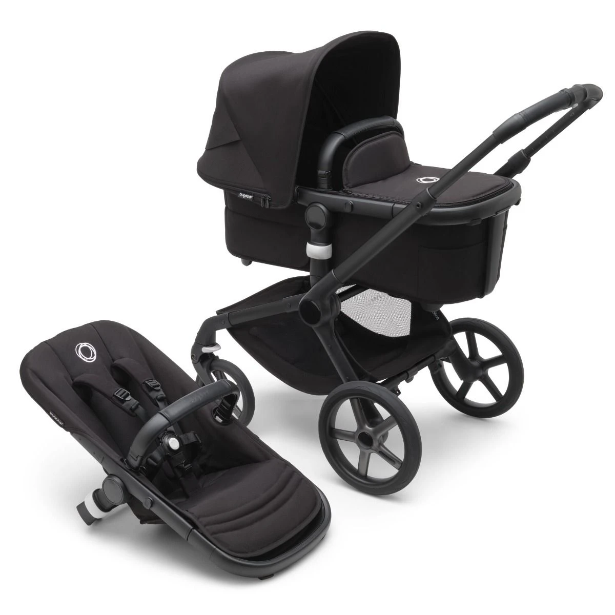Bugaboo Fox 5 Essential Bundel Black - Midnight Black Bugaboo Fox 5 Essential Bundel Black - Midnight Black -Babyproducten Verkoopwinkel