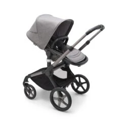 Bugaboo Fox 5 Graphite - Grey Melange - Grey Melange -Babyproducten Verkoopwinkel bugaboo fox 5 graphite grey melange grey melange 2