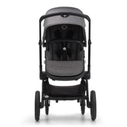 Bugaboo Fox 5 Essential Bundel Black - Grey Melange -Babyproducten Verkoopwinkel bugaboo fox 5 grey melange grey melange 5 1
