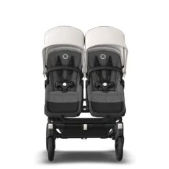 Bugaboo Donkey 5 Twin Black - Grey Melange -Misty White -Babyproducten Verkoopwinkel bugboo donkey 5 twin black grey melange misty white 6