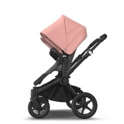 Bugaboo Donkey 5 Twin Black - Grey Melange -Morning Pink -Babyproducten Verkoopwinkel bugboo donkey 5 twin black grey melange morning pink 2