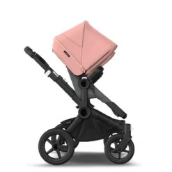 Bugaboo Donkey 5 Twin Black - Grey Melange -Morning Pink -Babyproducten Verkoopwinkel bugboo donkey 5 twin black grey melange morning pink 3