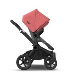 Bugaboo Donkey 5 Twin Black - Grey Melange -Sunrise Red -Babyproducten Verkoopwinkel bugboo donkey 5 twin black grey melange sunrise red 3