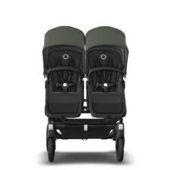 Bugaboo Donkey 5 Twin Black - Midnight Black - Forest Green 6 Bugaboo Donkey 5 Twin Black - Midnight Black - Forest Green -Babyproducten Verkoopwinkel bugboo donkey 5 twin black midnight black forest green