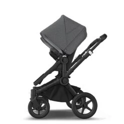 Bugaboo Donkey 5 Twin Black - Midnight Black - Grey Melange 8 Bugaboo Donkey 5 Twin Black - Midnight Black - Grey Melange -Babyproducten Verkoopwinkel bugboo donkey 5 twin black midnight black grey melange 2