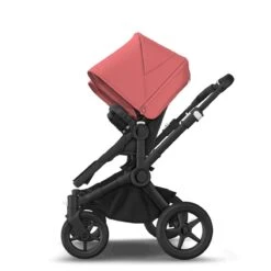 Bugaboo Donkey 5 Twin Black - Midnight Black - Sunrise Red -Babyproducten Verkoopwinkel bugboo donkey 5 twin black midnight black sunrise red 2