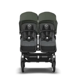 Bugaboo Donkey 5 Twin Graphite - Grey Melange - Forest Green 7 Bugaboo Donkey 5 Twin Graphite - Grey Melange - Forest Green -Babyproducten Verkoopwinkel bugboo donkey 5 twin graphite grey melange forest green 6