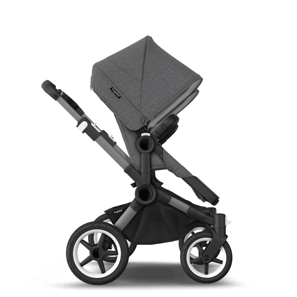 Bugaboo Donkey 5 Twin Graphite - Grey Melange - Grey Melange Bugaboo Donkey 5 Twin Graphite - Grey Melange - Grey Melange -Babyproducten Verkoopwinkel bugboo donkey 5 twin graphite grey melange grey melange 3