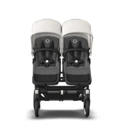Bugaboo Donkey 5 Twin Graphite - Grey Melange - Misty White -Babyproducten Verkoopwinkel bugboo donkey 5 twin graphite grey melange misty white 6
