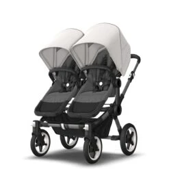 Bugaboo Donkey 5 Twin Graphite - Grey Melange - Misty White -Babyproducten Verkoopwinkel bugboo donkey 5 twin graphite grey melange misty white 7