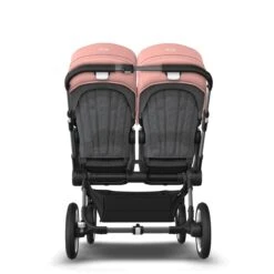 Bugaboo Donkey 5 Twin Graphite - Grey Melange - Morning Pink -Babyproducten Verkoopwinkel bugboo donkey 5 twin graphite grey melange morning pink 4