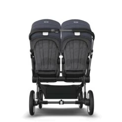 Bugaboo Donkey 5 Twin Graphite - Grey Melange - Stormy Blue -Babyproducten Verkoopwinkel bugboo donkey 5 twin graphite grey melange stormy blue 4
