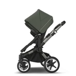 Bugaboo Donkey 5 Twin Graphite - Midnight Black - Forest Green -Babyproducten Verkoopwinkel bugboo donkey 5 twin graphite midnight black forest green