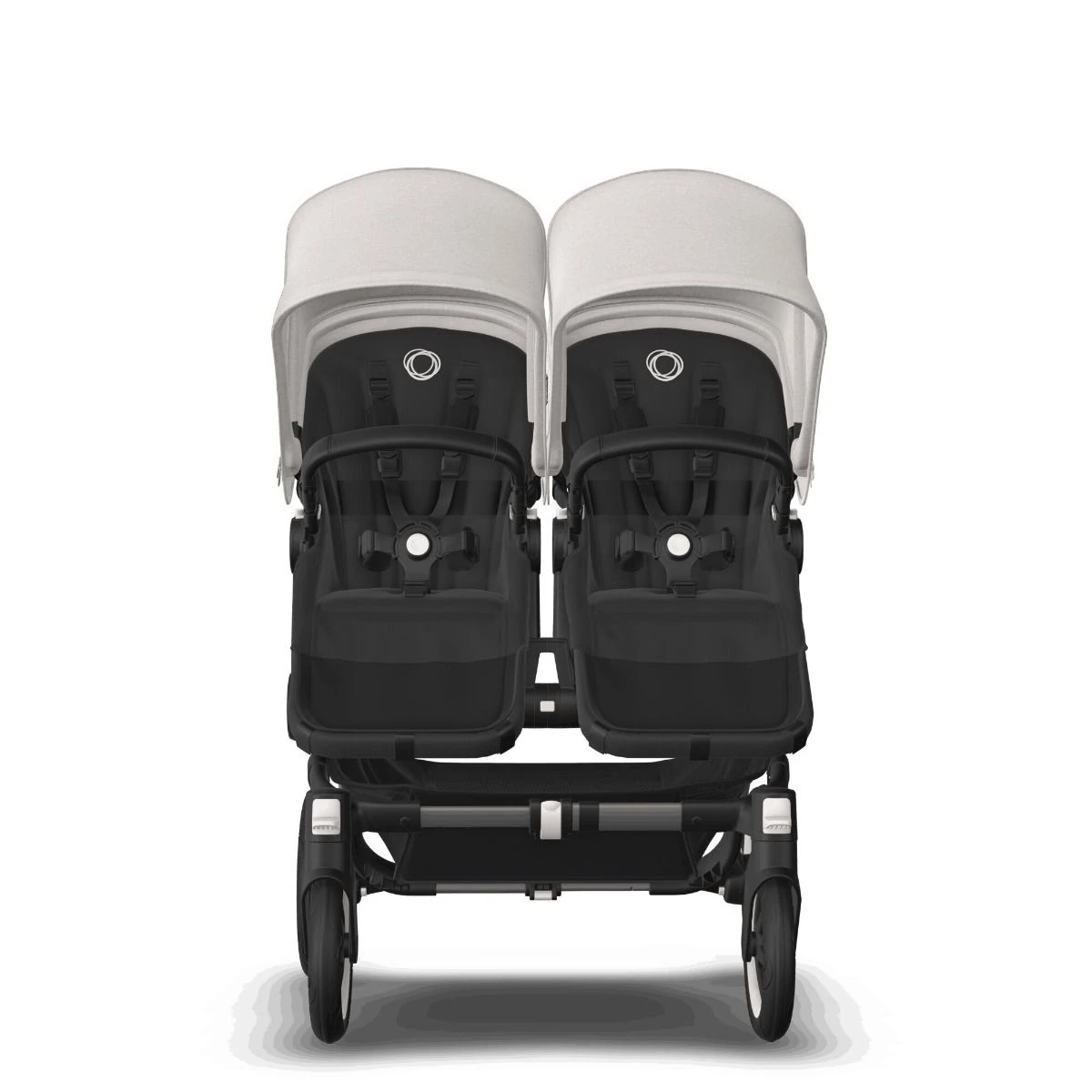Bugaboo Donkey 5 Twin Graphite - Midnight Black - Misty White Bugaboo Donkey 5 Twin Graphite - Midnight Black - Misty White -Babyproducten Verkoopwinkel bugboo donkey 5 twin graphite midnight black misty white 5