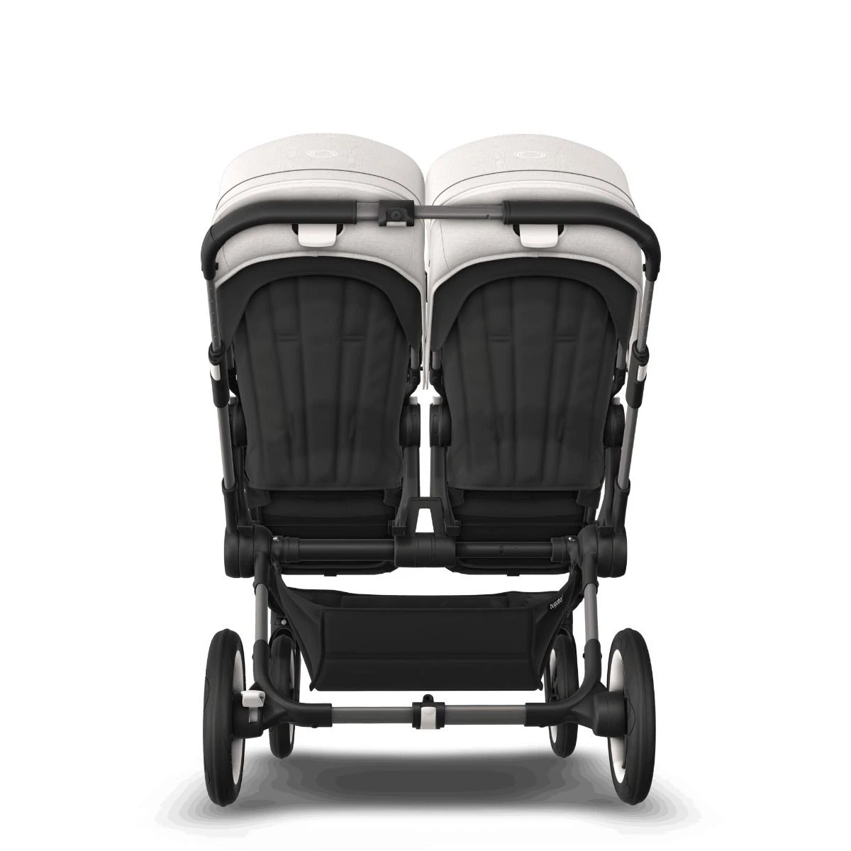 Bugaboo Donkey 5 Twin Graphite - Midnight Black - Misty White Bugaboo Donkey 5 Twin Graphite - Midnight Black - Misty White -Babyproducten Verkoopwinkel bugboo donkey 5 twin graphite midnight black misty white