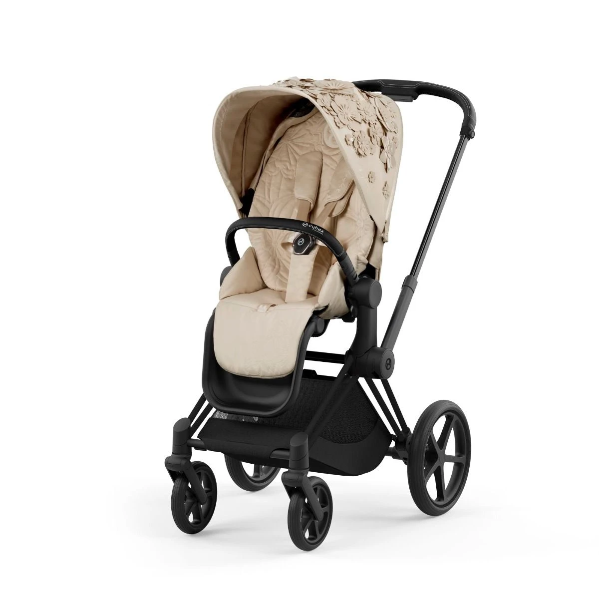 Cybex Priam 4 Fashion Simply Flowers Nude Beige -Babyproducten Verkoopwinkel