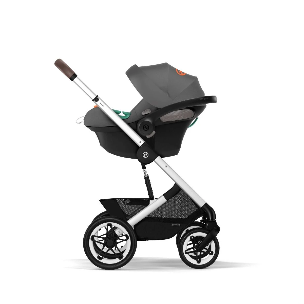 Cybex Talos S Lux Travelsystem Lava Grey - Silver Frame 2023 met Aton S2 Cybex Talos S Lux Travelsystem Lava Grey - Silver Frame 2023 Met Aton S2 -Babyproducten Verkoopwinkel