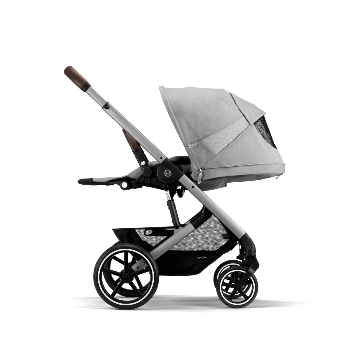 Cybex Balios S Lux Travelsystem Lava Grey - Silver Frame 2023 met Aton S2 Cybex Balios S Lux Travelsystem Lava Grey - Silver Frame 2023 Met Aton S2 -Babyproducten Verkoopwinkel
