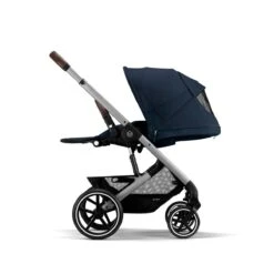 Cybex Balios S Lux Travelsystem Ocean Blue - Silver Frame 2023 Met Aton S2 -Babyproducten Verkoopwinkel cybex balios s lux silver ocean blue 4