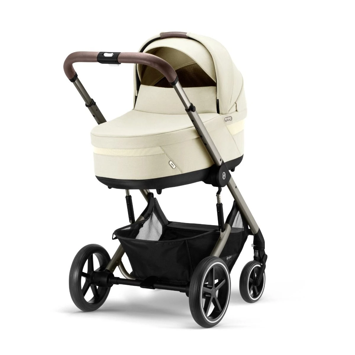 Cybex Balios S Lux Travelsystem Seashell Beige - Taupe Frame 2023 met Aton S2 Cybex Balios S Lux Travelsystem Seashell Beige - Taupe Frame 2023 Met Aton S2 -Babyproducten Verkoopwinkel