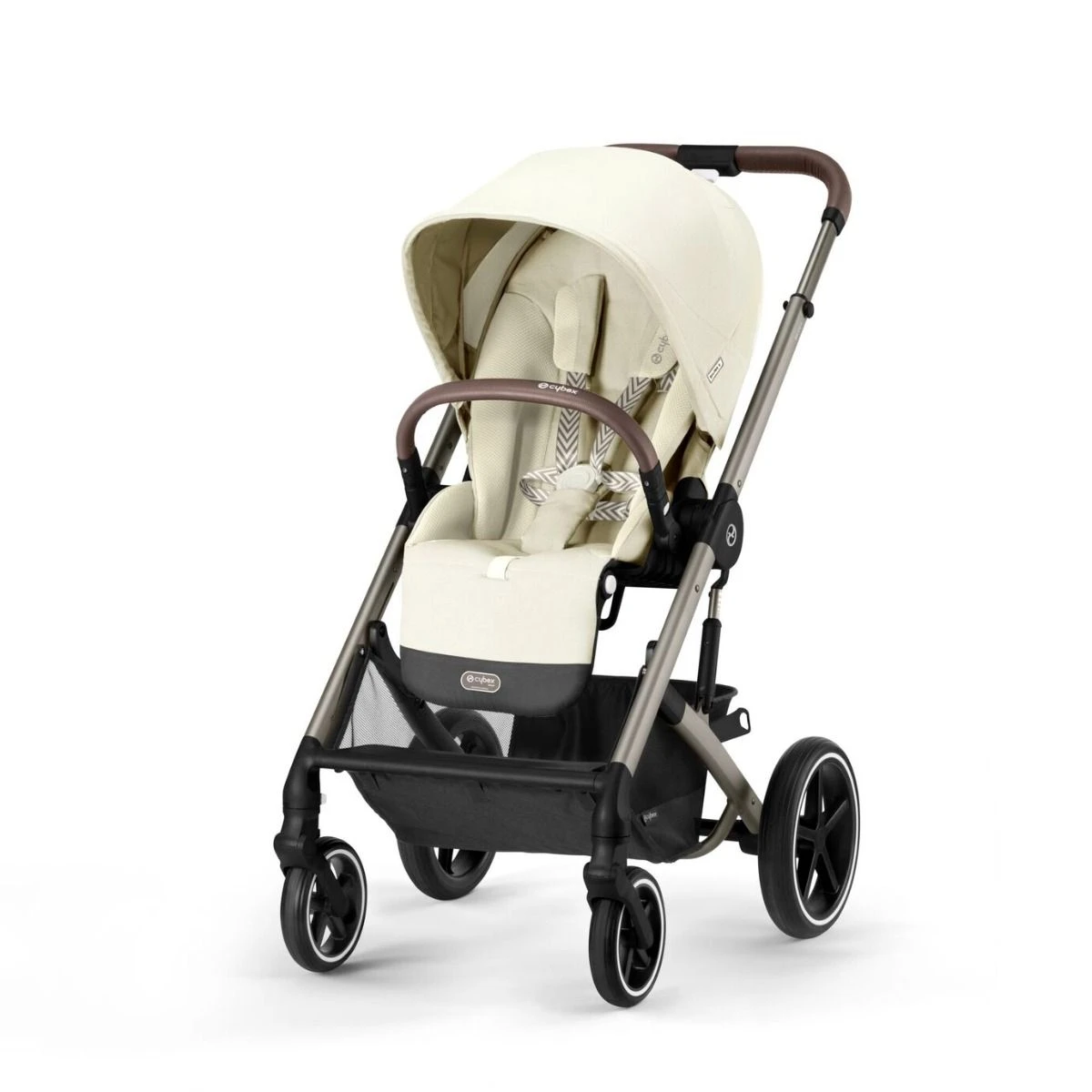 Cybex Balios S Lux Travelsystem Seashell Beige - Taupe Frame 2023 met Aton S2 Cybex Balios S Lux Travelsystem Seashell Beige - Taupe Frame 2023 Met Aton S2 -Babyproducten Verkoopwinkel