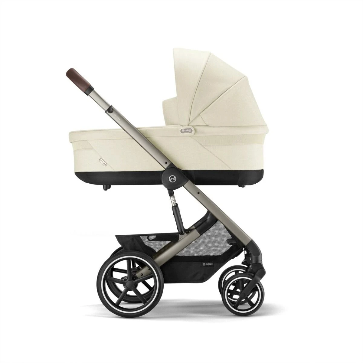 Cybex Balios S Lux Travelsystem Seashell Beige - Taupe Frame 2023 met Aton S2 Cybex Balios S Lux Travelsystem Seashell Beige - Taupe Frame 2023 Met Aton S2 -Babyproducten Verkoopwinkel