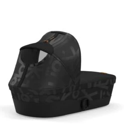 Cybex Melio Street Compleet 9 Cybex Melio Street Compleet -Babyproducten Verkoopwinkel cybex melio street real black carrycot front open 2