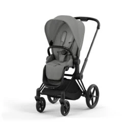 Cybex Priam 4 Travelsystem Mirage Grey -Babyproducten Verkoopwinkel cybex priam frame matt black mirage grey 8 1