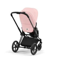 Cybex Priam 4 Travelsystem Peach Pink 4 Cybex Priam 4 Travelsystem Peach Pink -Babyproducten Verkoopwinkel cybex priam frame matt black peach pink 6 1