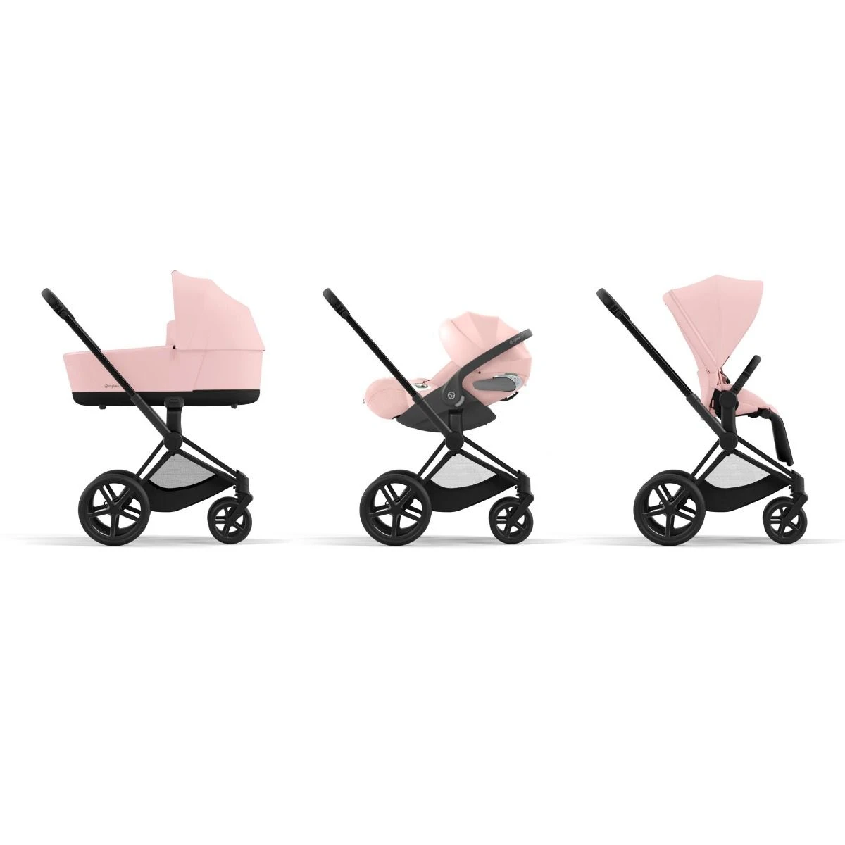 Cybex Priam 4 Travelsystem Peach Pink Cybex Priam 4 Travelsystem Peach Pink -Babyproducten Verkoopwinkel