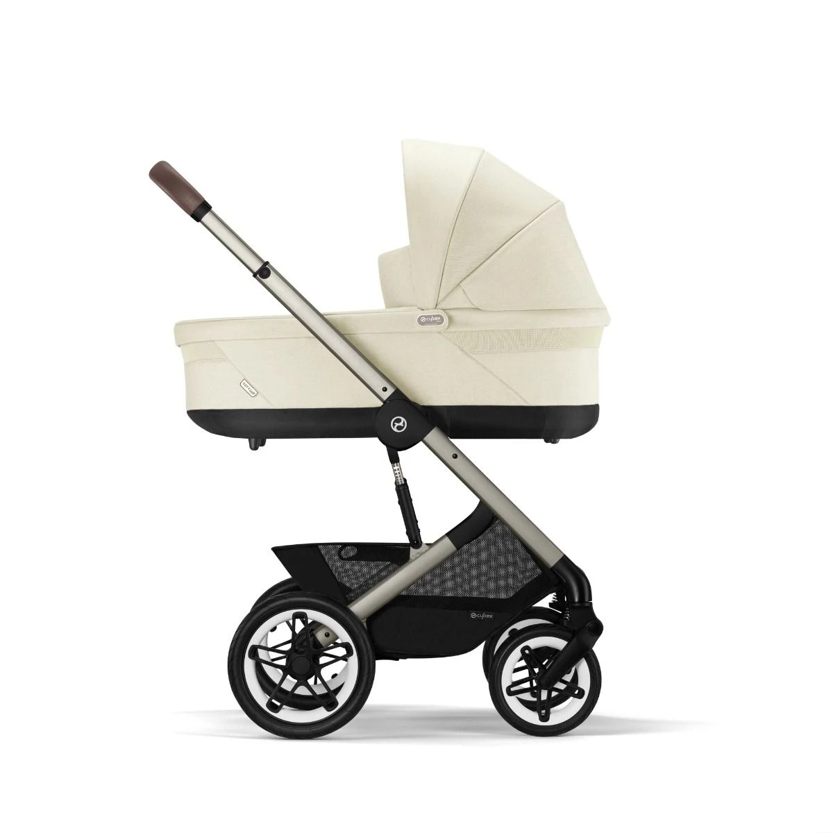 Cybex Talos S Lux Travelsystem Seashell Beige - Taupe Frame 2023 met Aton S2 Cybex Talos S Lux Travelsystem Seashell Beige - Taupe Frame 2023 Met Aton S2 -Babyproducten Verkoopwinkel