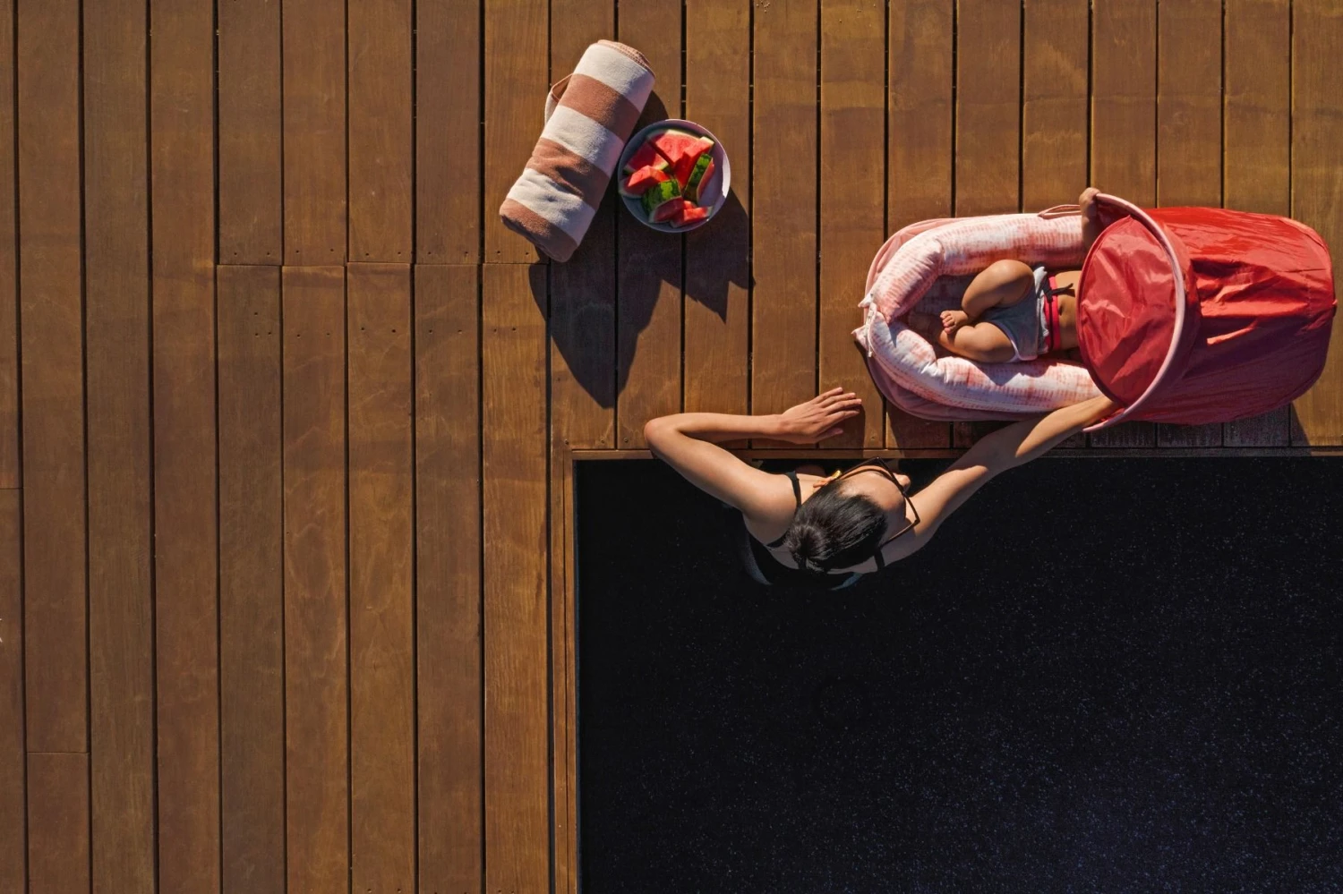 DockAtot Deluxe+ Nestje Ginger Shibori DockAtot Deluxe+ Nestje Ginger Shibori -Babyproducten Verkoopwinkel