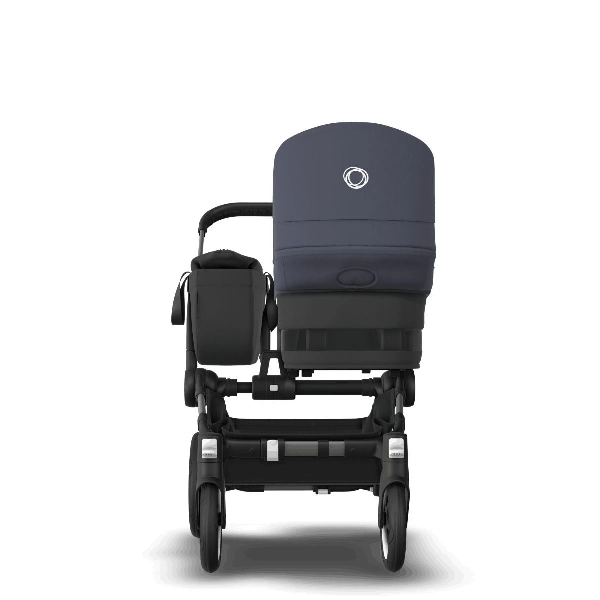 Bugaboo Donkey 5 Mono Mix and Match Bugaboo Donkey 5 Mono Mix And Match -Babyproducten Verkoopwinkel donkey 5 mono graphite midnight black stormy blue back carrycot