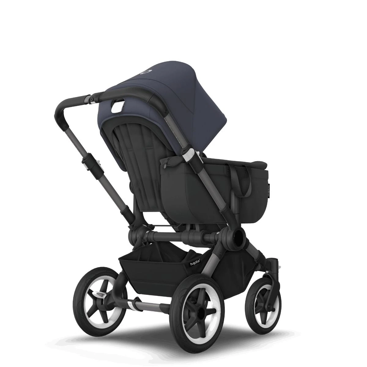 Bugaboo Donkey 5 Mono Mix and Match Bugaboo Donkey 5 Mono Mix And Match -Babyproducten Verkoopwinkel donkey 5 mono graphite midnight black stormy blue back
