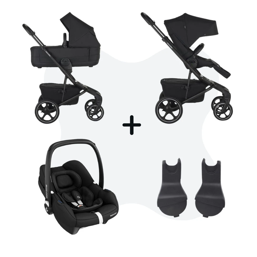 Easywalker Jimmey Pepper Black + Maxi-Cosi Cabriofix i-Size Easywalker Jimmey Pepper Black + Maxi-Cosi Cabriofix I-Size -Babyproducten Verkoopwinkel easywalker jimmey pakketdeal pepper black maxi cosi cabriofix i size essential black